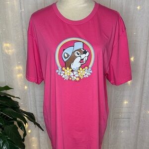 Buc-ee’s Pink Graphic Short Sleeve Tee